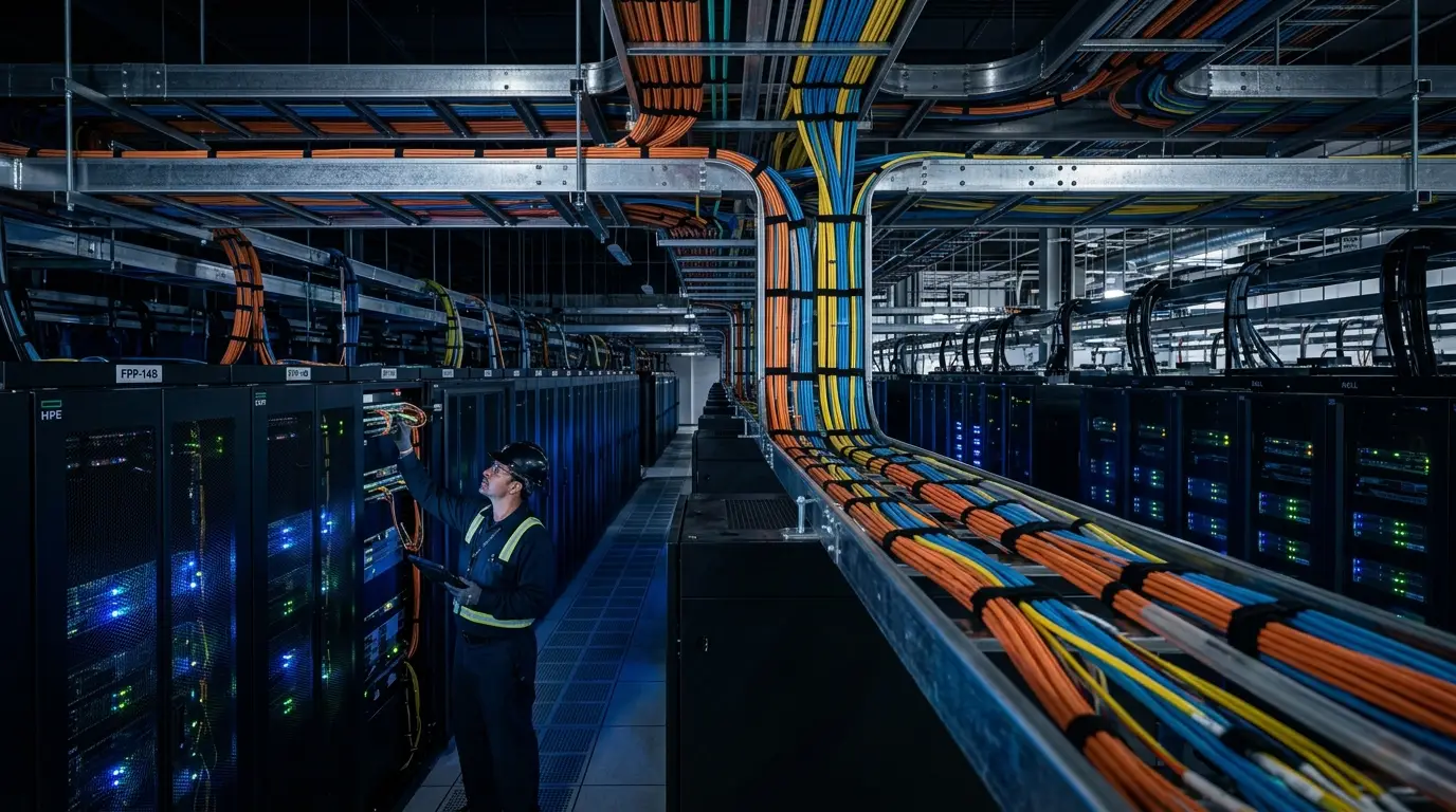 Data Center Cable Duct Management